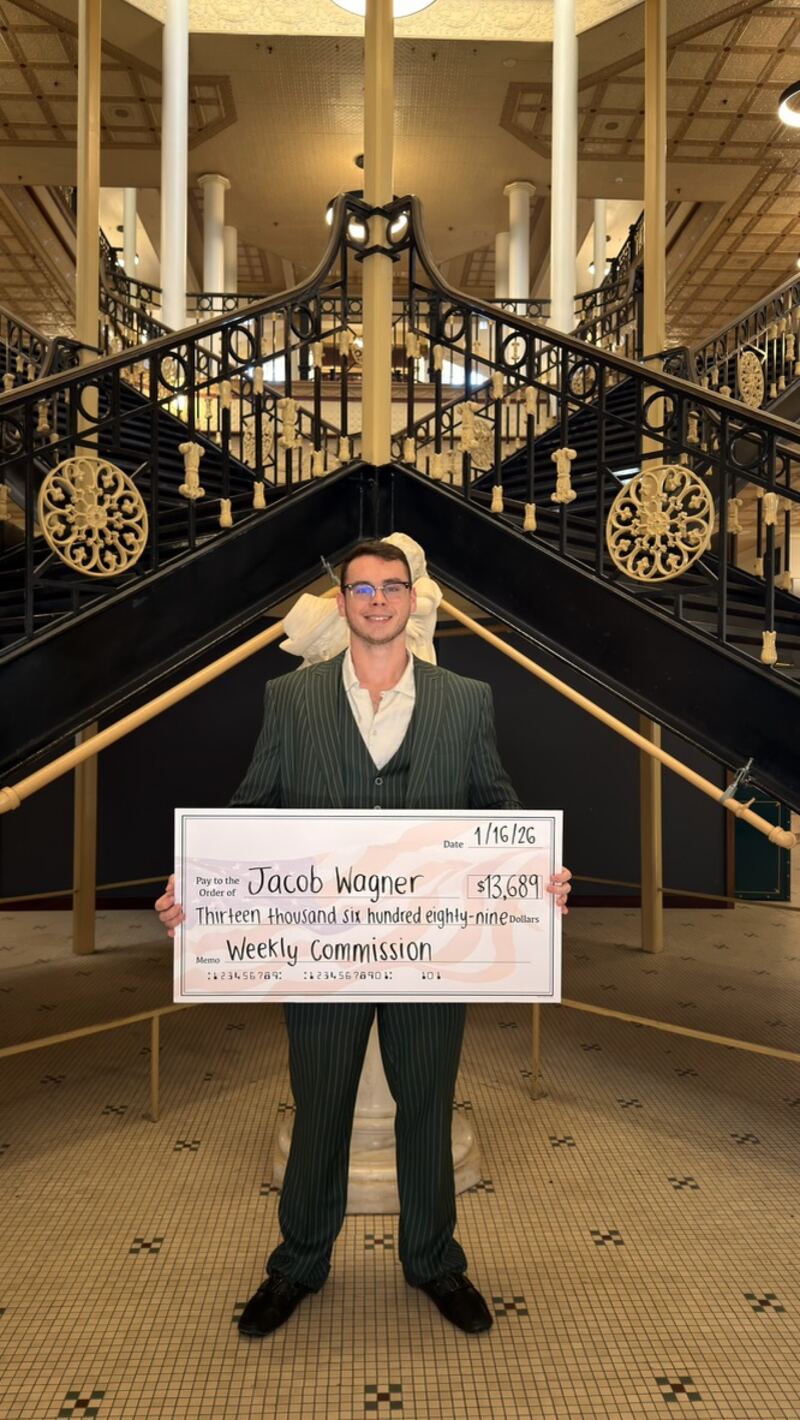 Weekly commission check